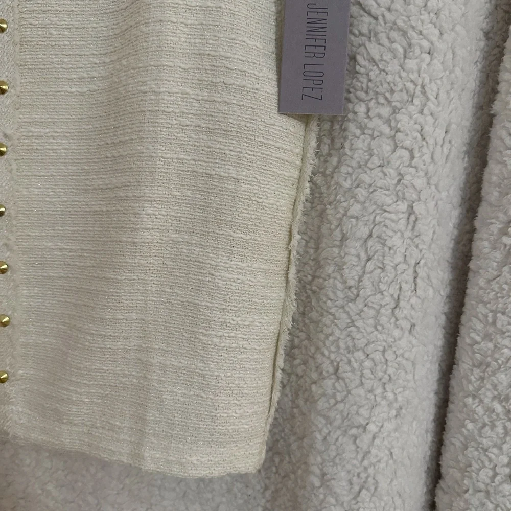 Cotton, polyester, rayon. Zip back, skirt. - Picture 4 of 4